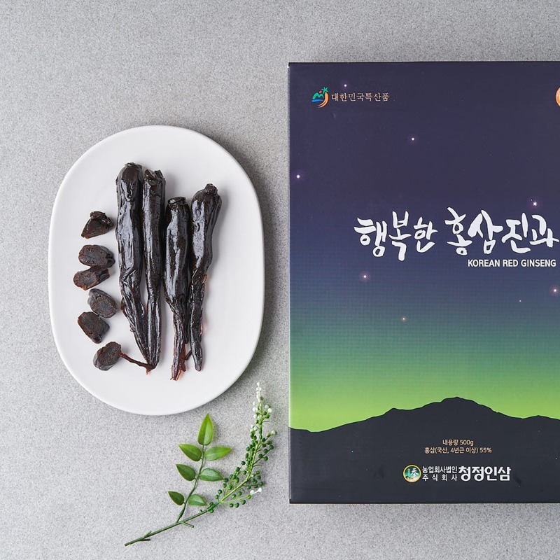 컨비니, [선물세트] 국내산 홍삼 진과, 500g, 1박스, 컨비니언