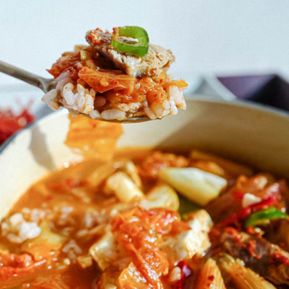 컨비니, [식품 명인] 묵은지 김치찌개, 350g, 2팩, 컨비니언
