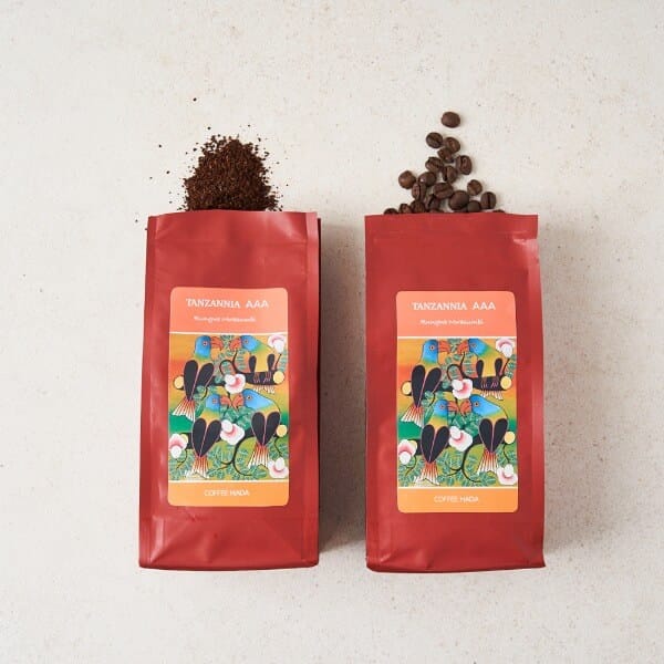 탄자니아 AAATOP 원두로 만든 저카페인 발아 커피