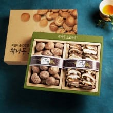 참나무 원목 재배 무농약 국내산 동고 2종 선물세트